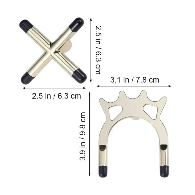 Supporti per stecche da biliardo, porta stecche da biliardo per snooker, supporti trasversali con testa a ponte, accessorio per tavolo da biliardo per aste Vendita calda