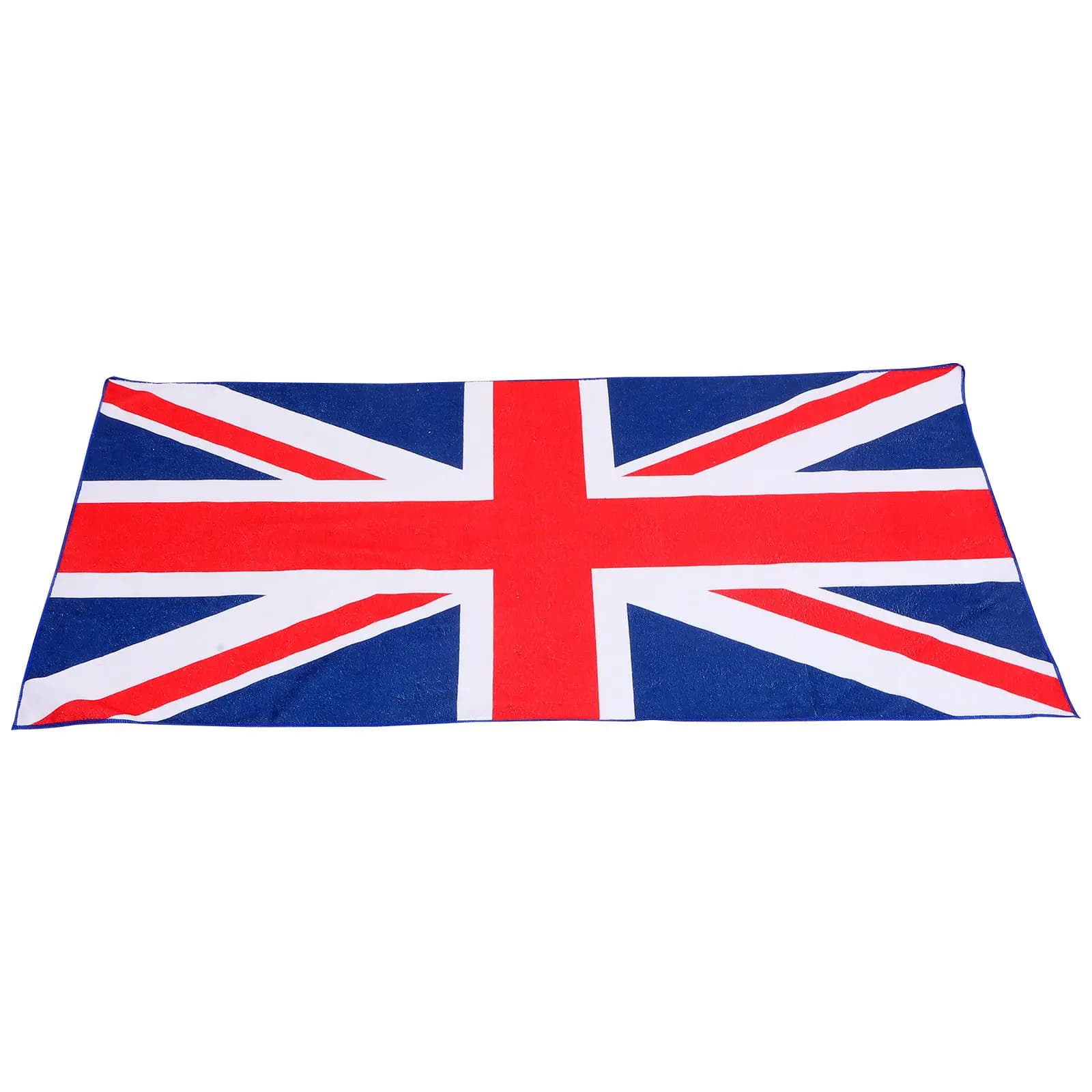 Union Flag Printed Beach Towel Superfine Fiber Quick-Drying Large Oversized Travel Beach Towel for Adults Pool Camping Vacation