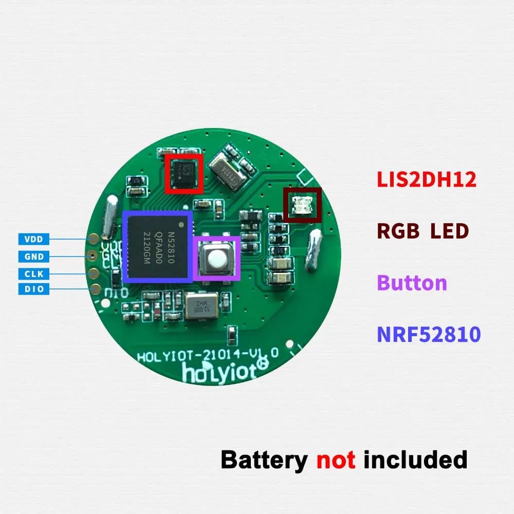 Modulo di automazione NRF52810 Modulo Bluetooth BLE 5.0 Modulo a basso consumo energetico Faro di posizionamento interno per dispositivi elettronici intelligenti