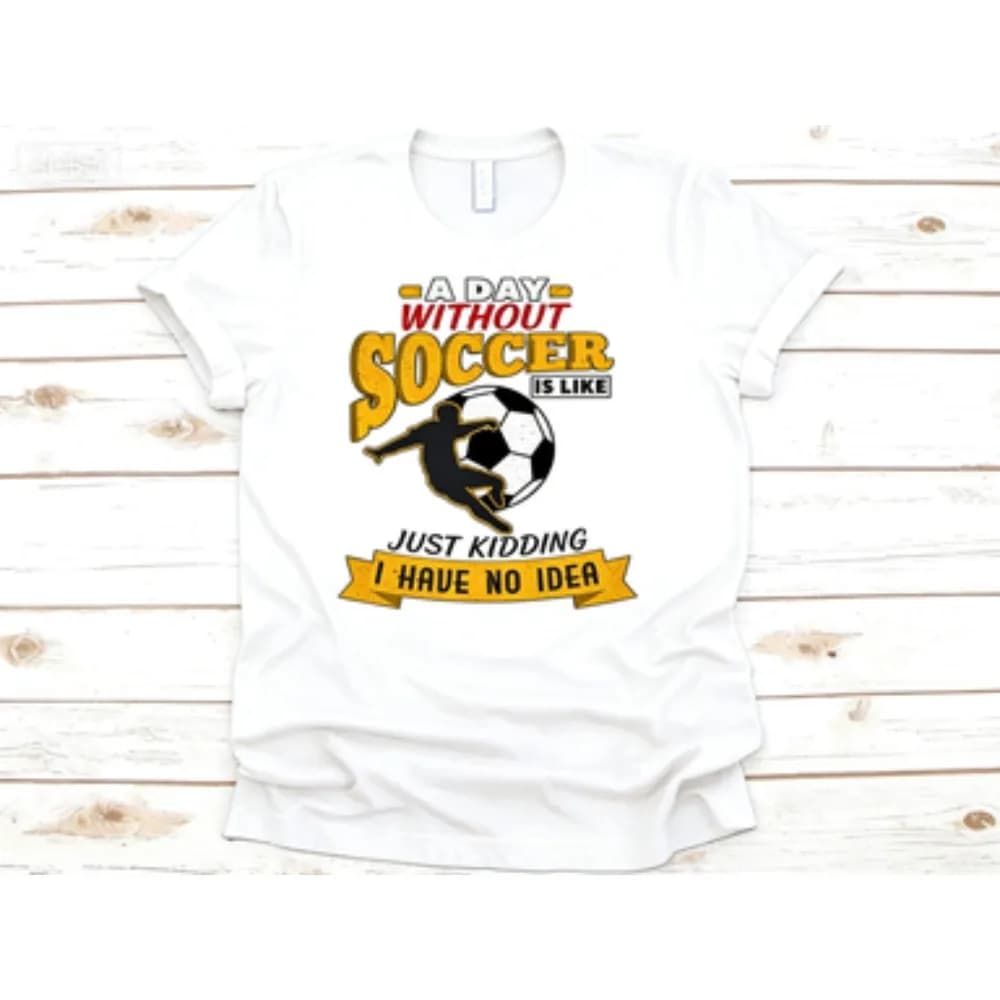 Men's summer t-shirt with football theme motif Material 100% cotton Soft and comfortable fabric Suitable for both men and women