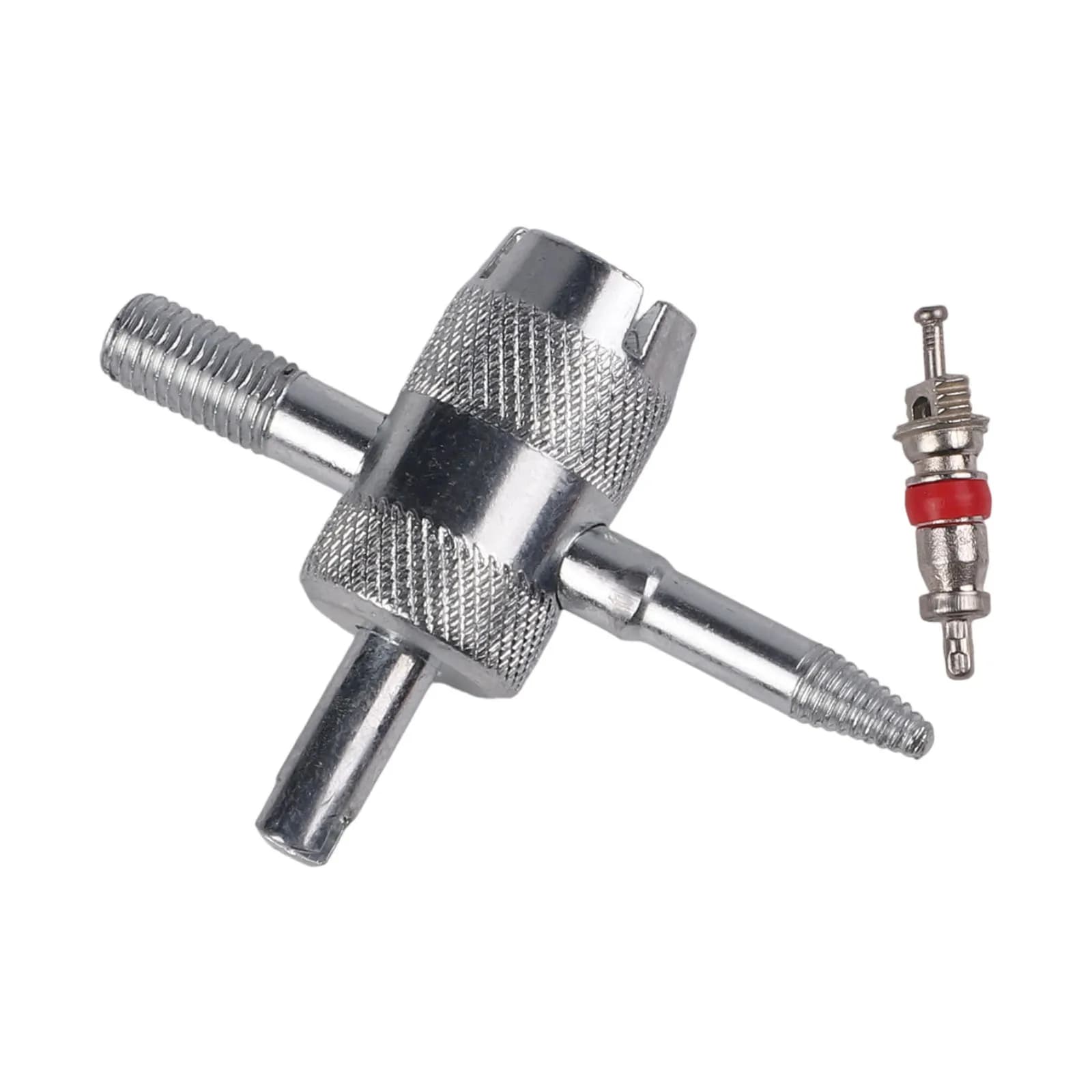 21.8*4.8*4.8cm Valve Stem Replacement Tire Changer Automotive Tool Set 4-Way Valve Tool Functionality Comprehensive User Support