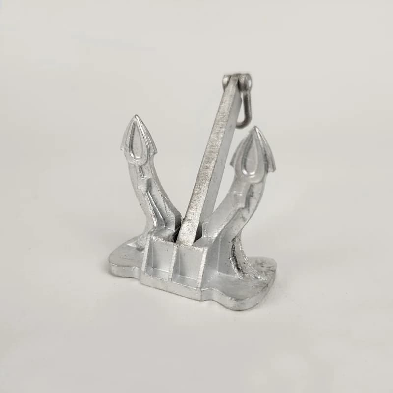 1PCS Mini Metallo Spek Anchor 73mm/55mm/47mm/33mm Lega Hall-ancora Pezzi di Ricambio FAI DA TE per la Simulazione Modello di Nave RC Accessori Per Barche