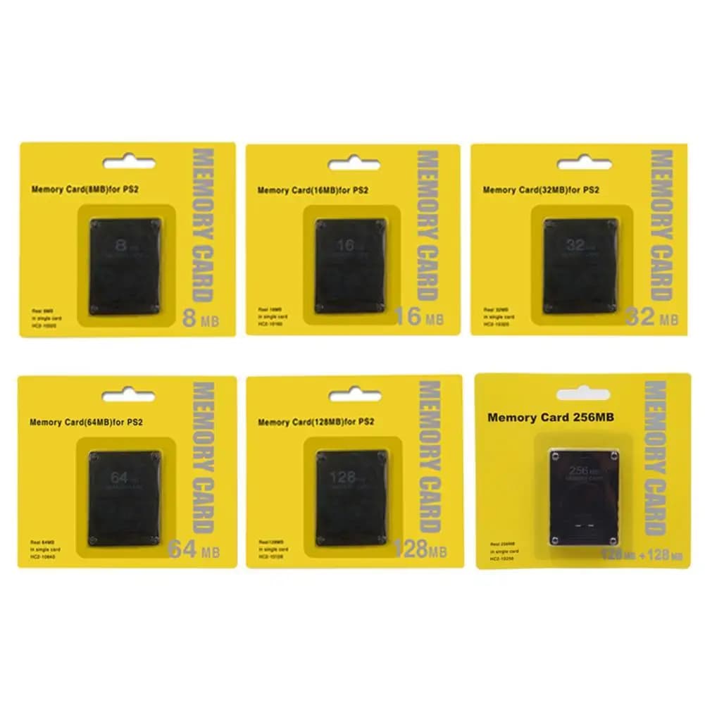 Premium 64 128 256 MB Memory Card Expansion Suitable for Micro SD for Sony Playstation for PS2