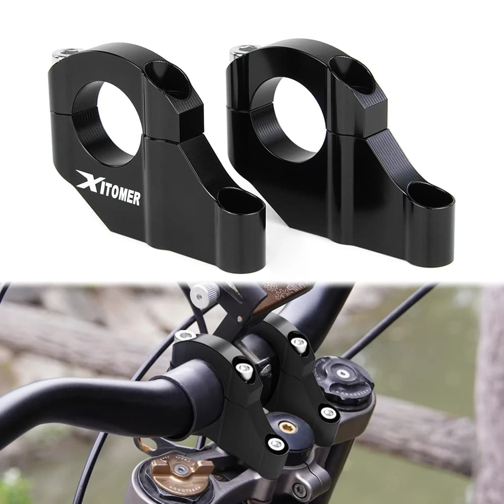 For Surron light bee S /X Talaria Sting R / L1E Segway X260 / X160 Dirt Bike clamps for bar Riser handlebar Aluminum mounting bracket
