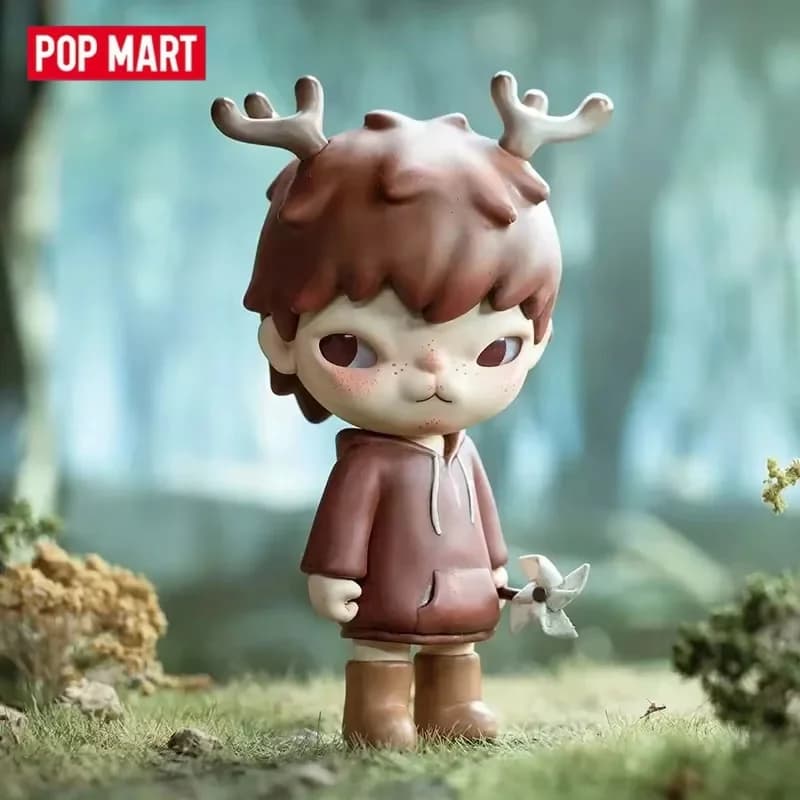 POP MART Hirono City of Mercy Series Blind Box Kawaii Guess Bag Giocattoli Decorazione da Scrivania Sorpresa Anime Action Figure Ornamento