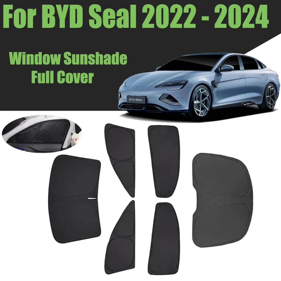 Custom Car Window Parasol for BYD Seal 2022 - 2024 Full Cover Privacy Blind Curtain Front Windscreen 2023
