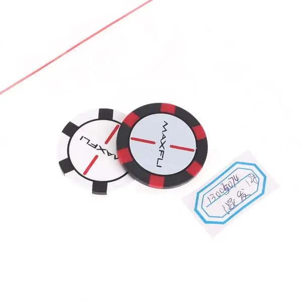 Custom Golf Ball Marker Poker Chip Collectable Magnetic Ballmarkers Accessory for Perfect Golf Gift
