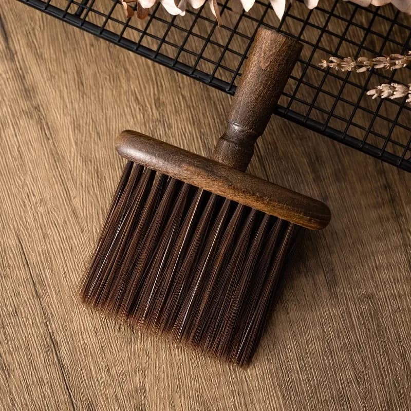 Spazzola in legno multifunzionale per la pulizia delle fessure, setole morbide, spazzola per la pulizia della tastiera, strumenti per la pulizia degli interni dell'auto