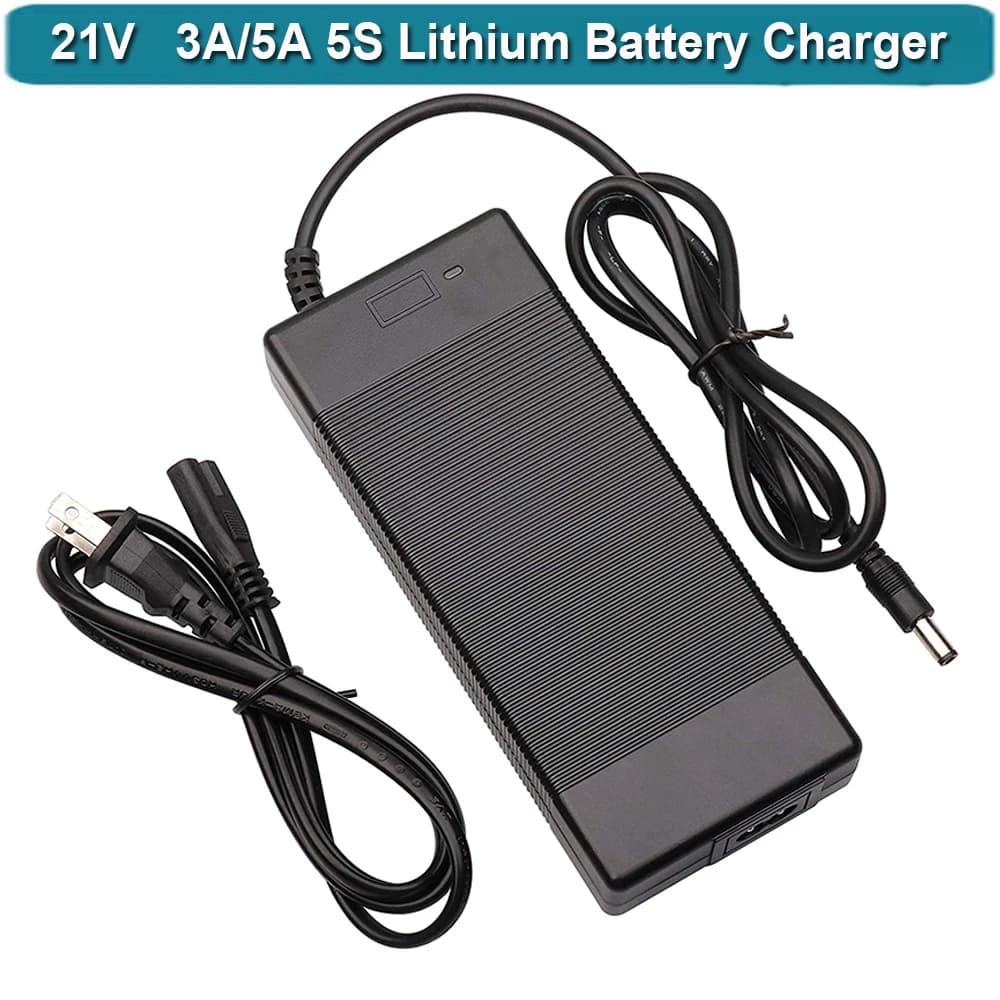 21V 3A 5A DC AC Power Supply Cord Adapter Charger For Hoverboard Gun Massage Lithium Battery Mains Psu Back2life Back