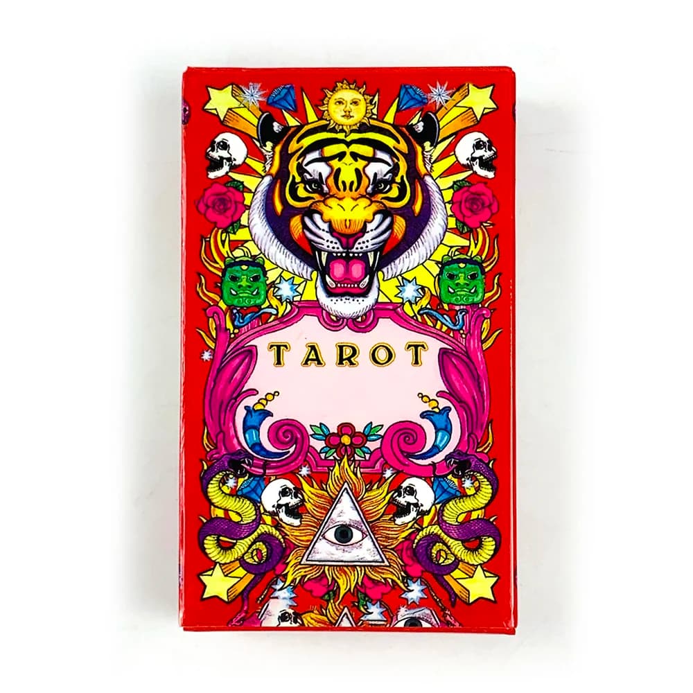 Carte dei Tarocchi: Mazzo in Stile Cinese da 78 Carte, Edizione Inglese per Divinazione, Giochi da Tavolo, Guida Spirituale e Carte da Collezione