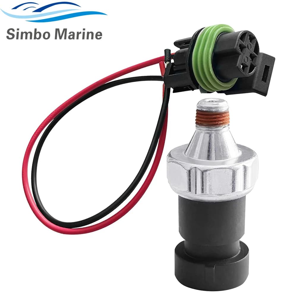 87- 864252 A01 Interruttore del sensore di chiusura della pressione della pompa del carburante della pressione dell'olio per motori Mercruiser 4.3L 5.0L 5.7L 305 454 7.4L 8.2L 502 v8