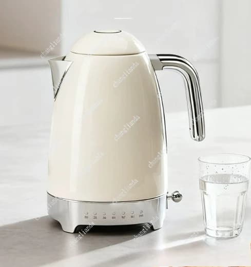 Retro Electric Kettle 7 Gear Temperature Control for Ideal Tea Brewing And Boiling