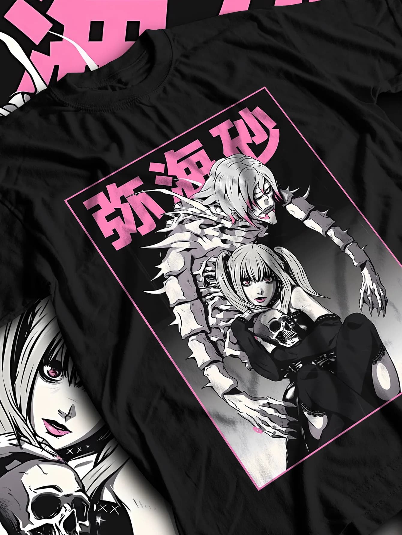 Summer Boys Girls Misa Amane Rem Anime Pattern T Shirt Kids Baby Youth Men Women Tee Streetwear Trendy Oversized top comfortable