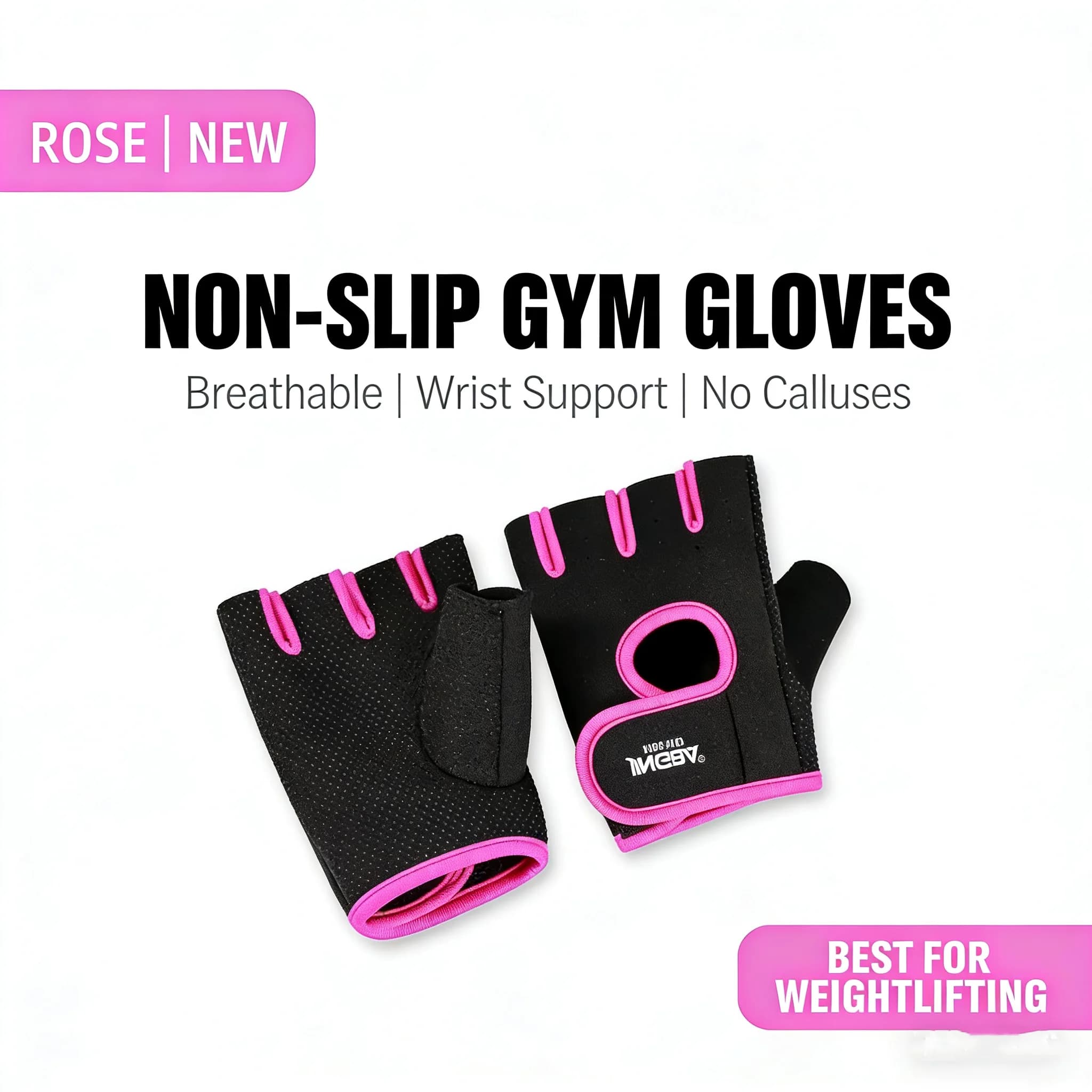 Outdoor Sports Gloves Half fingers Fitness Cycling Wrist Gloves for Men and Women Climbing on Rock Non-slip and Breathable Cycling