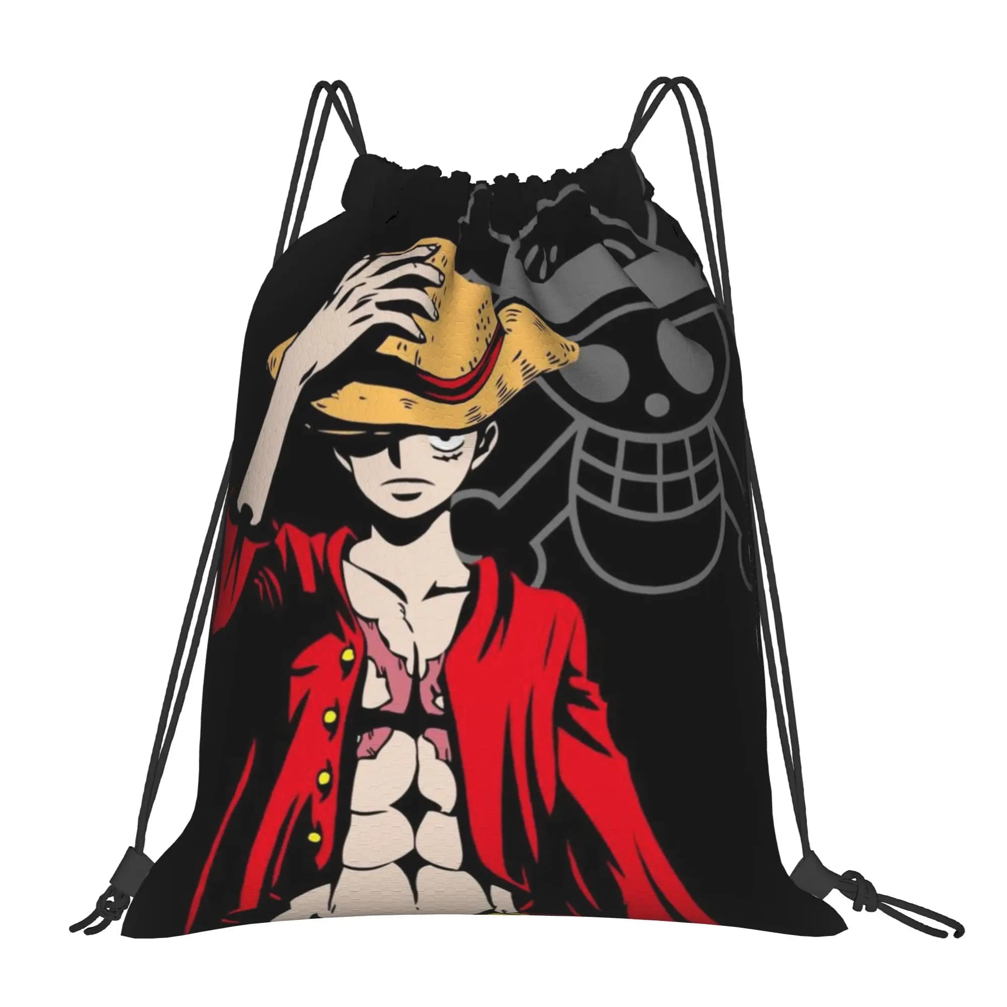 A Brave Man Luffy Zaino portatile con coulisse per lo shopping, Zaino da equitazione, Borse con coulisse per scarpe da palestra