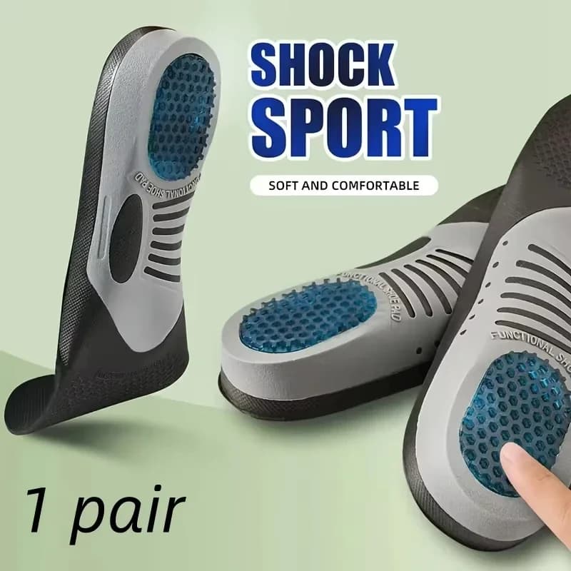 Solette Ortopediche per Fascite Plantare, Supporto per Arco Plantare, Solette Comfort in Gel, Solette Sportive per Corsa, Solette Personalizzabili per Uomo e Donna