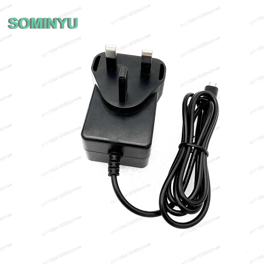 Adattatore di alimentazione 5V1A, caricabatterie certificato UKCA standard britannico 12V1A, alimentatore per cornice digitale.