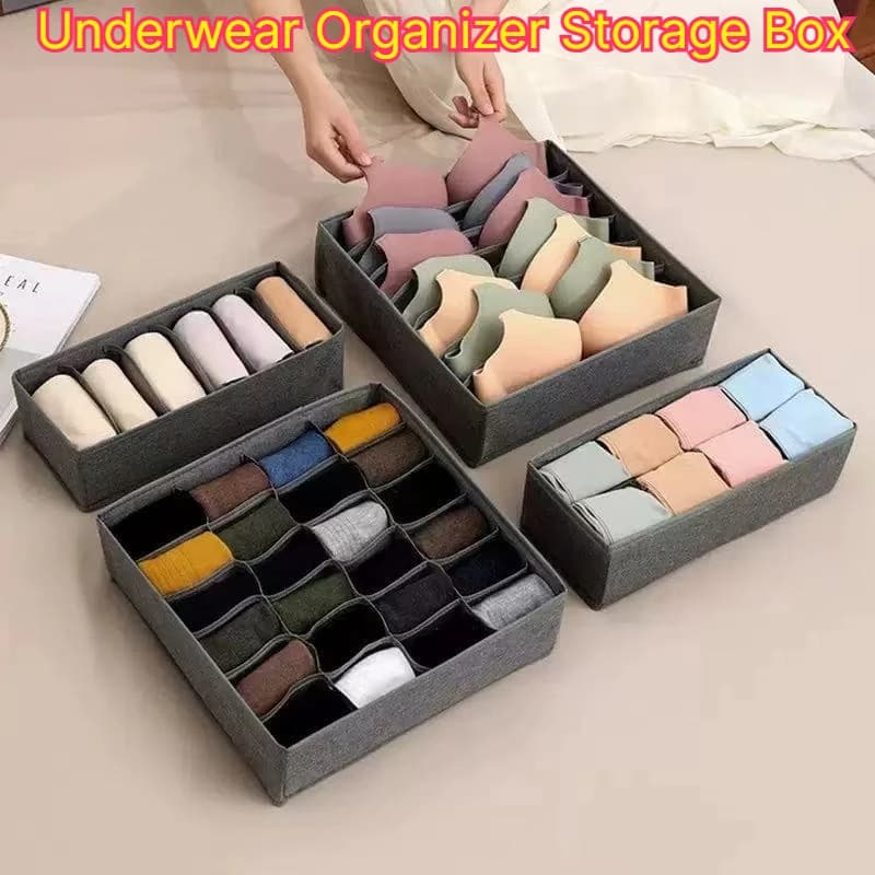 Sports Bra Intimo Organizer Storage Box Mutandine Socks Storage Boxes Watchroba Organizer of clothes Cabinets Separator box