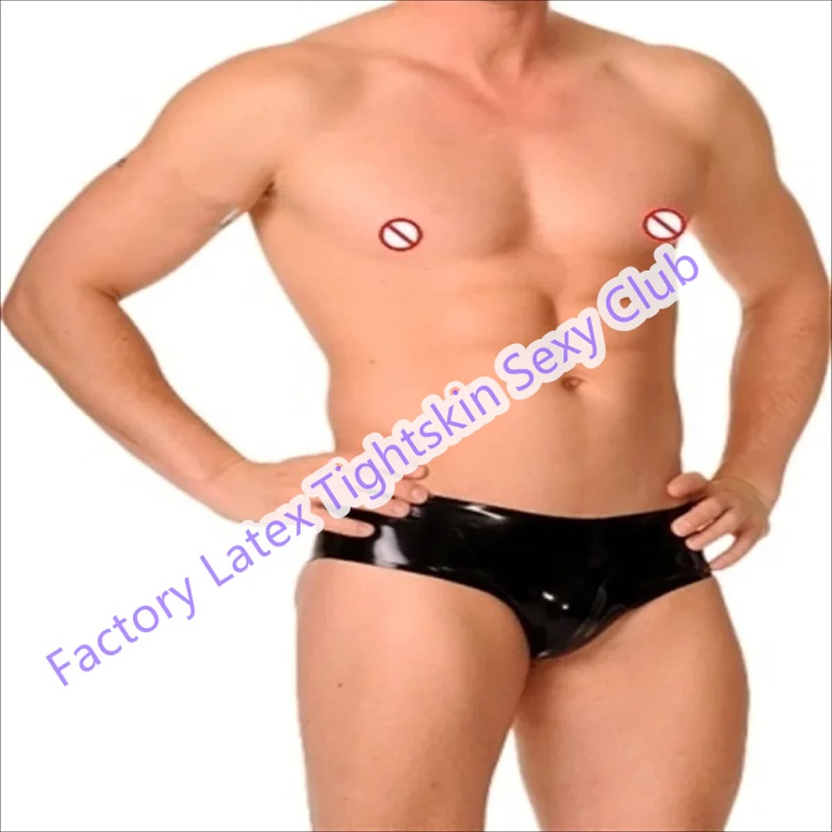 Slip in lattice da uomo, pantaloncini in gomma, biancheria intima, costumi cosplay di Halloween, realizzati su misura