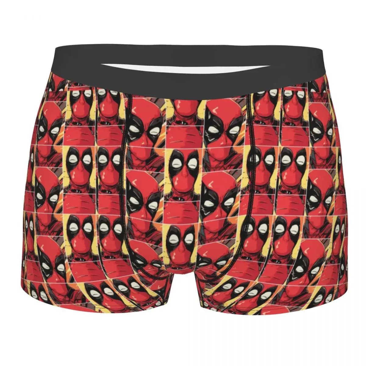 Boxer personalizzati del film Deadpool, slip da uomo, biancheria intima divertente