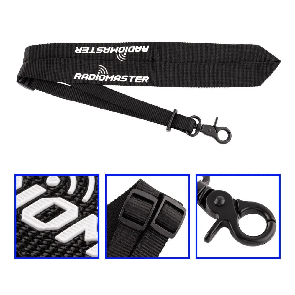 Trasmettitore radio RC con tracolla Radiomaster per trasmettitori TX16S TX16S SE TX18S Frsky X9D Plus X10 Jumper T18 RC
