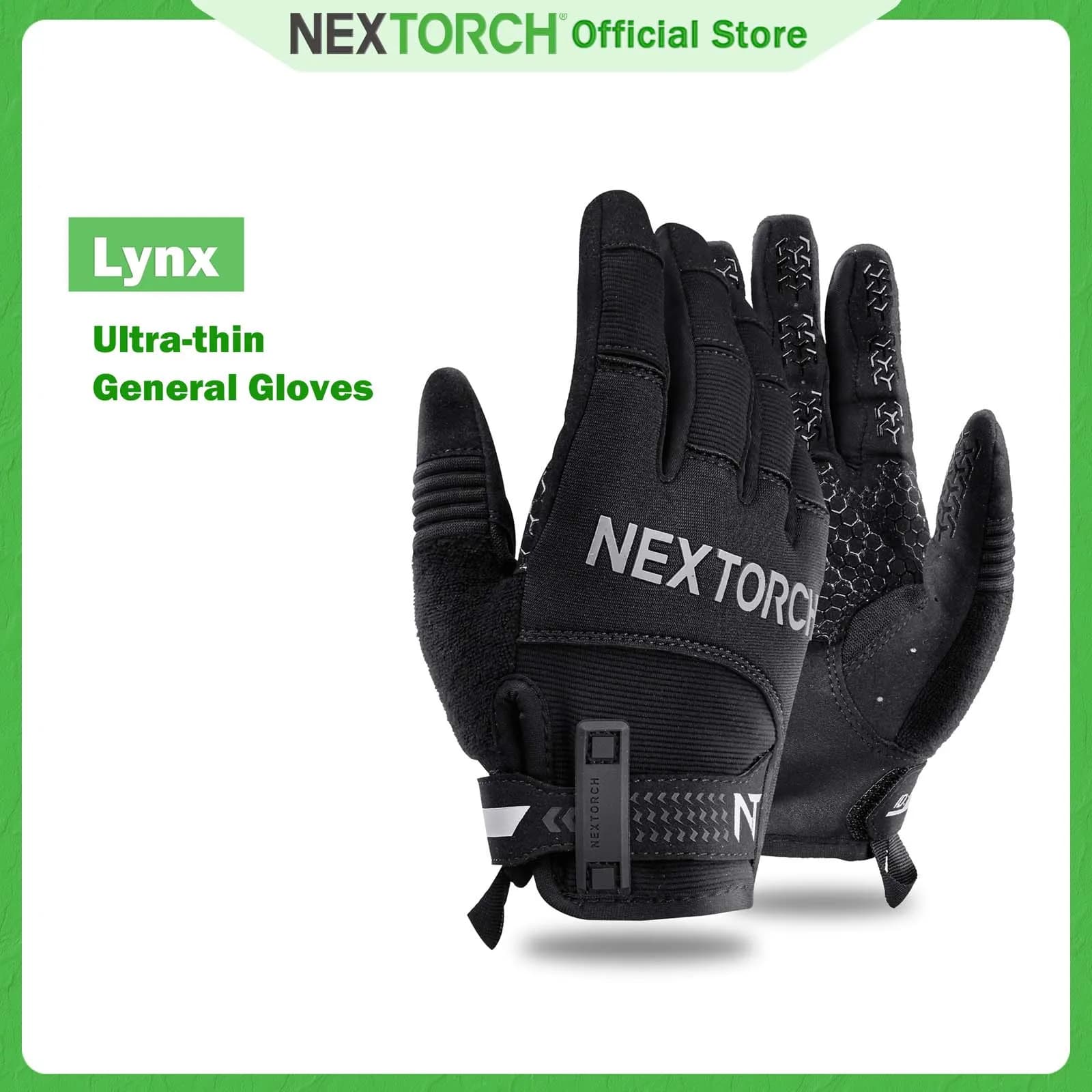 NEXTORCH Guanti generali da uomo, guanti da combattimento militari da moto Guanti softair neri Touchscreen