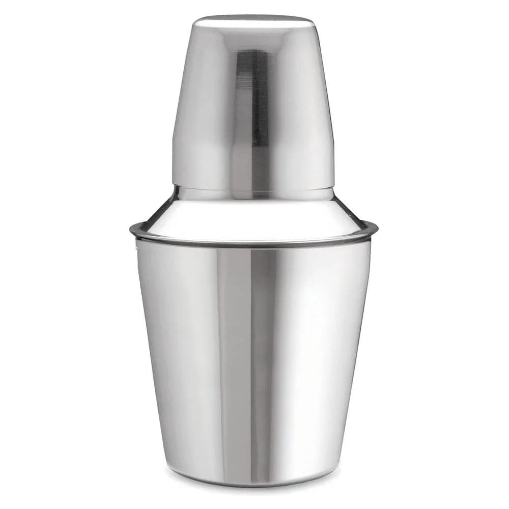 3-Piece Stainless Steel Cocktail Shaker, Bar Shaker with Built-In Strainer for Bartenders, Perfect for Mixing Cocktails, Margaritas – Durable Stainless Steel, Dishwasher Safe, 8oz