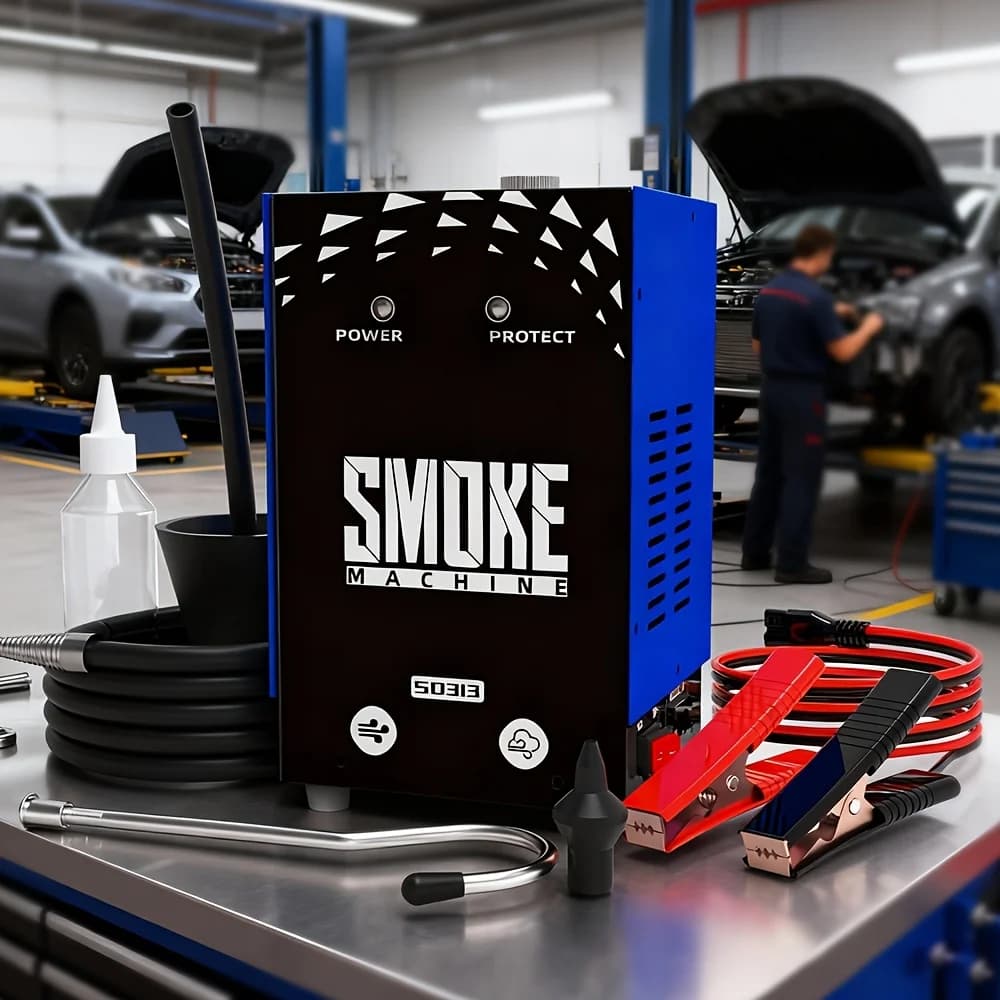 Solary Smoke Machine Leak Detector - 12V DC Vacuum/ EVAP Portable Automotive Diagnostic Tool -Technicians Enjoy Greater Comfort And Efficiency During Outdoor Repairs