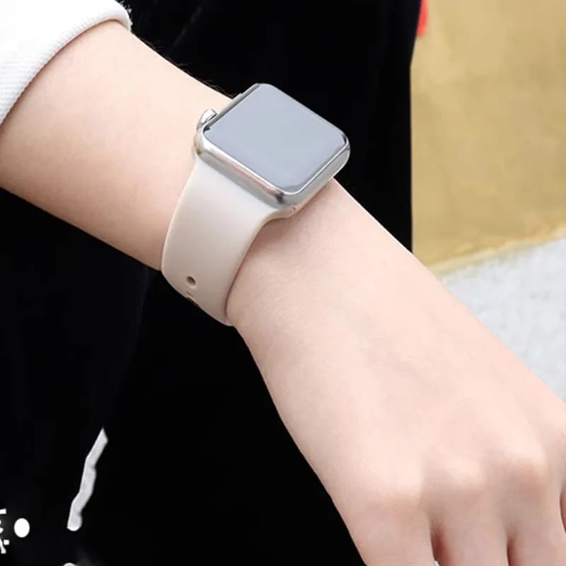 Cinturino in silicone per cinturini Apple Watch S11-10 46 mm 49mm 44 mm 45mm 40mm 42mm 41mm braccialetto sportivo serie iWatch 9 8 7 SE ultra 2