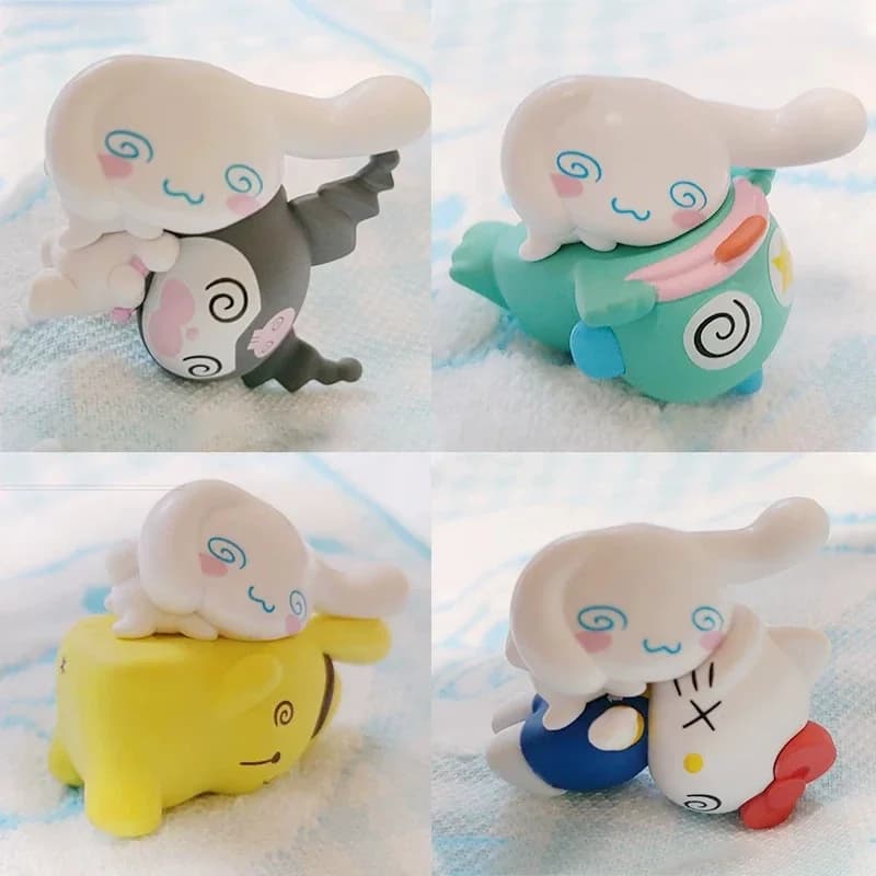 Nuovo in Stock: Mini Figurina a Sorpresa Stile Gatto KT con Posizione Girevole, Ornamento da Scrivania da Collezione, Regalo Misterioso per i Fan