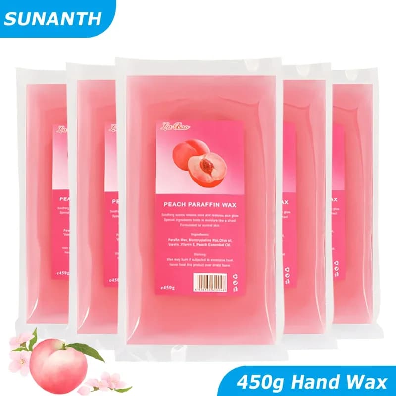 3/1 pieces detachable paraffin mask 200 g/450 g - SPA restores nourishing shine hands and feet care moisturizing paraffin