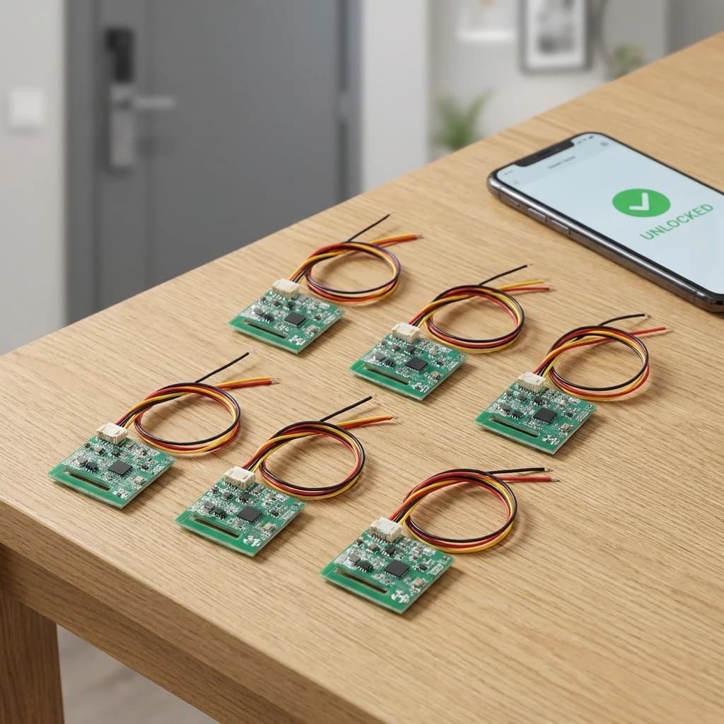 6x Bluetooth Smart Door Lock Switch Module with APP Control - Smart Home SN9243