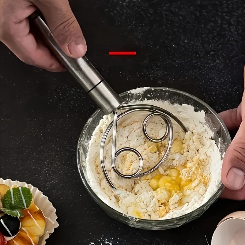 Miscelatore per noodle 1PC, frullino per torta di farina, miscelatore portatile da cucina, antiaderente, frusta rapida per uova