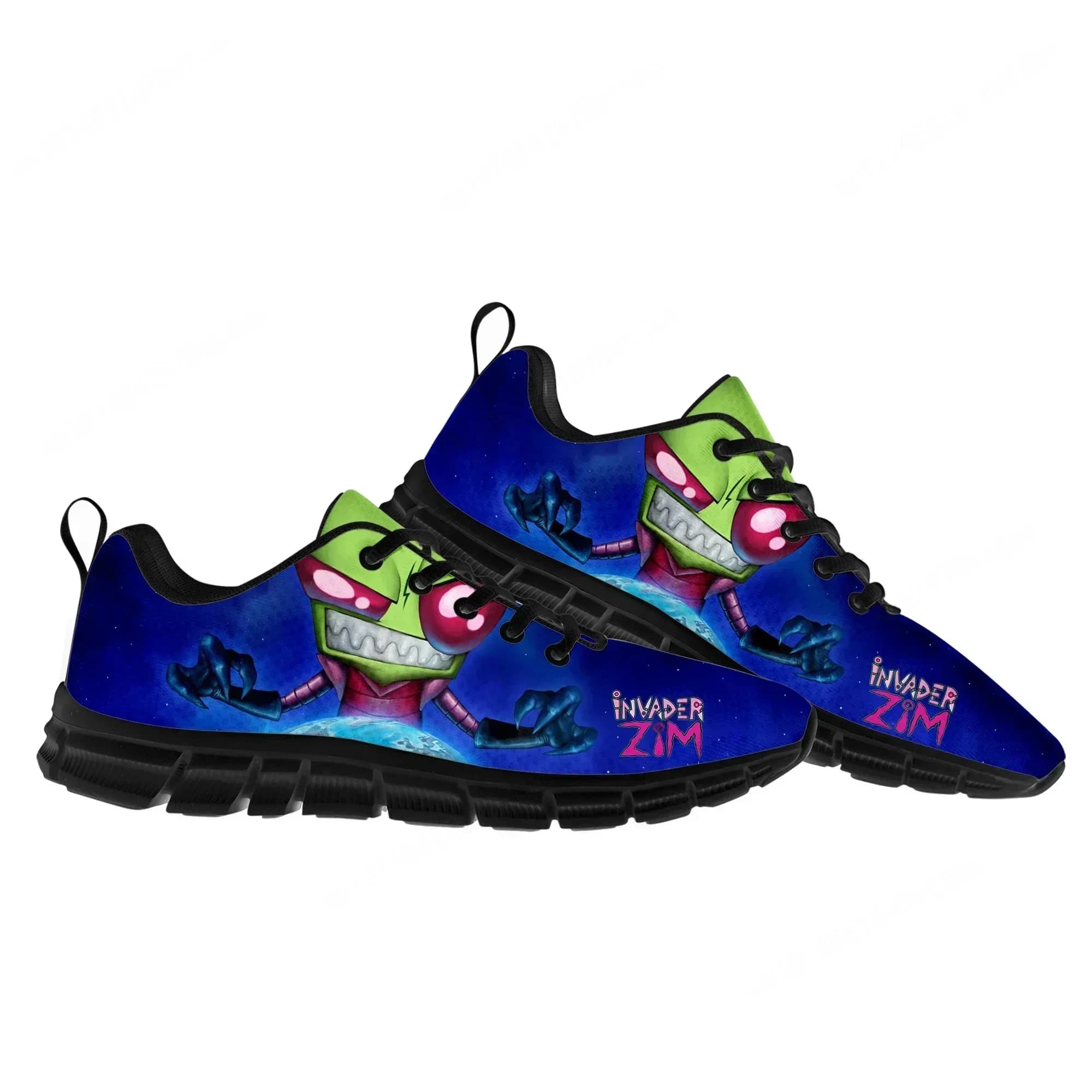 Zim Sports Shoes Mens Womens Teenager Sneakers Invader High Quality Anime Cartoon Manga Comics Sneaker Custom Shoe