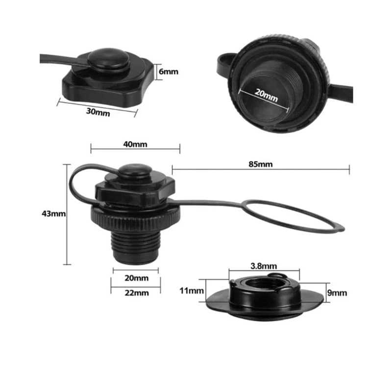 1 piece Durable Plastic Inflatable Pool Air Cap Screw Valve For Garden Accessories Bestway Vegas Premium Miami