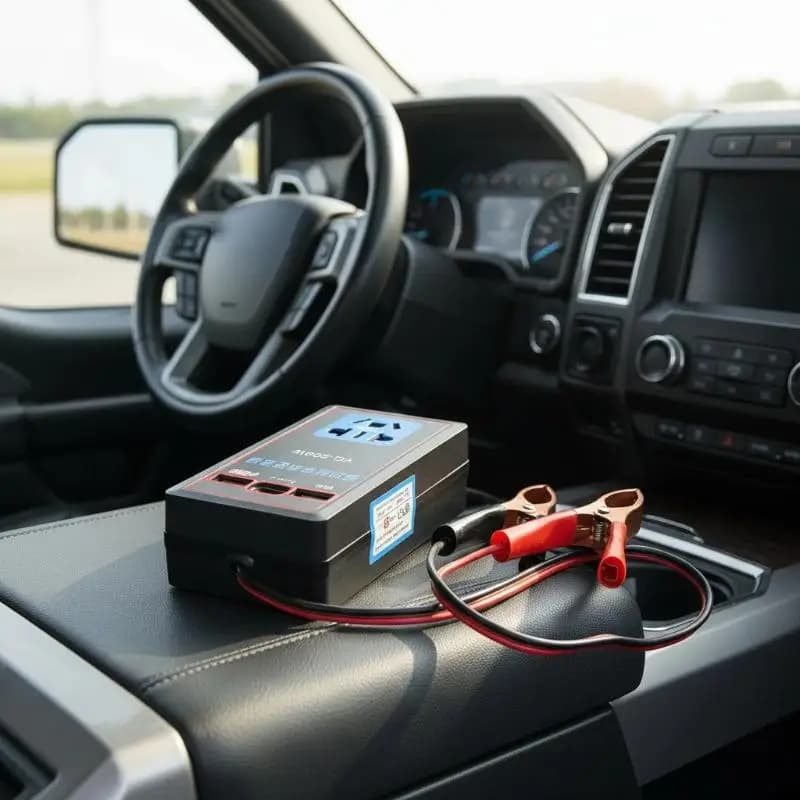 NEW Car Power Inverter 12V 24V to 110V 220V DC AC Transformer with USB Port Multi-function Auto Charger for Laptop Phone Camping