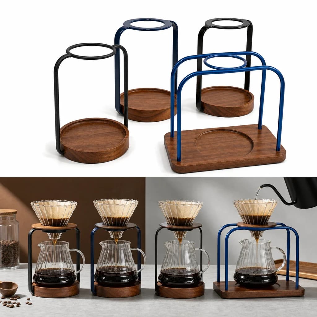 Universal Coffee Drip Holder, Portable Espresso Machine Stand, Pour-Over Coffee Filter Stand, Coffee Accessories