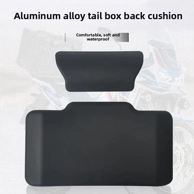 Poq universale autoadesivo antiurto moto posteriore top case box bagaglio cuscino schienale schienale moto passeggero schienale posteriore Pa