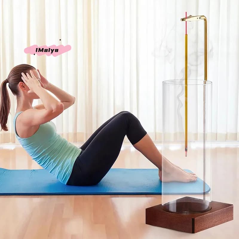 Portaincenso M-Modern, Portaincenso per Bastoncini, Raccogli-cenere in Vetro Rimovibile, Bruciatore di Incenso Senza Disordine per Meditazione, Yoga, Spa