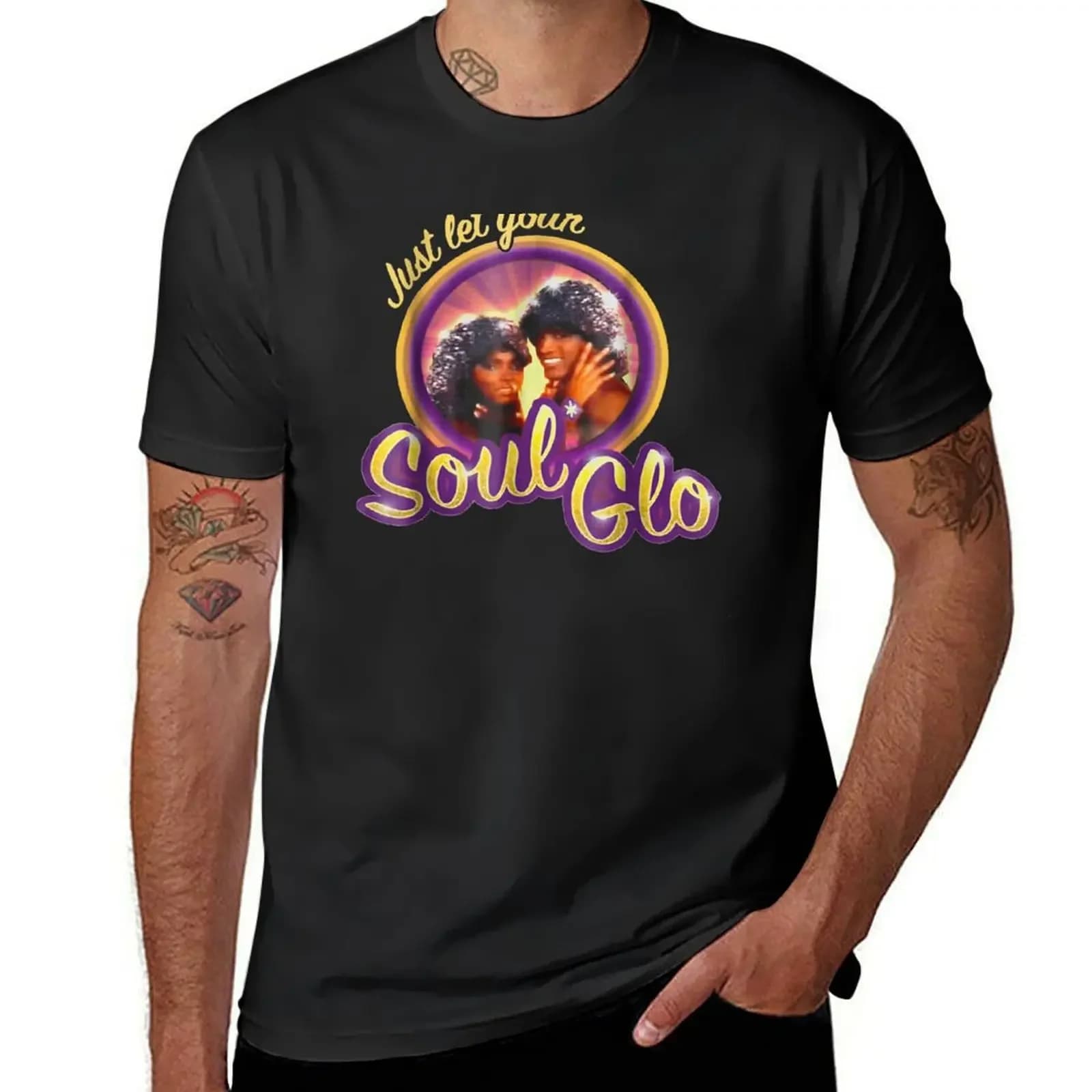 Soul Glo - Just Glo For Fans T-shirt vestiti carini abiti oversize da uomo