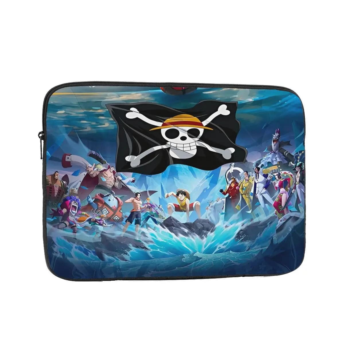 Custodia per laptop 12 "13" 15 "17" Custodia per notebook per MacBook Air Pro Rufy Anime The Straw Hat Crew Custodia antiurto
