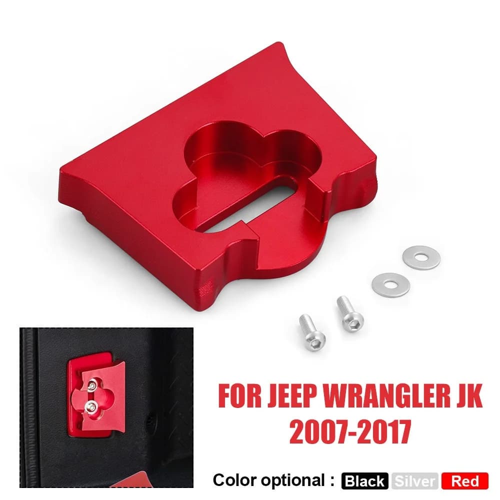 Limitatore del fermo del cancello posteriore della chiusura della porta del bagagliaio posteriore per Jeep Wrangler JK JKU 2007-18