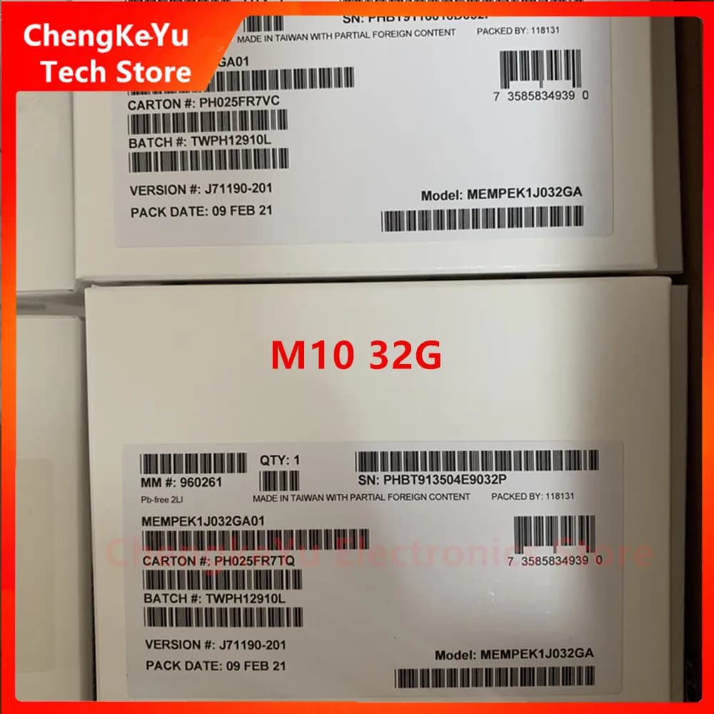 1/3/5PCS Original&New For Intel Optane Memory 16G 32G M10 M.2 2280 SSD PCIe3.0x2 M.2 3D Xpoint NVMe Internal Solid State Drive