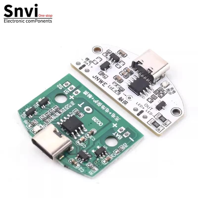 Circuito lampada da tavolo Snvi tipo C Ricarica USB tre marce dimmerazione continua led touch piccolo modulo di controllo lampada notturna