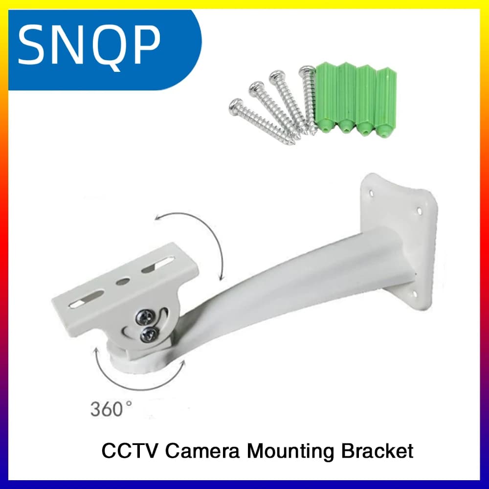 Supporto per Telecamera CCTV, Montaggio a Parete o Soffitto per Telecamere di Videosorveglianza e Sicurezza