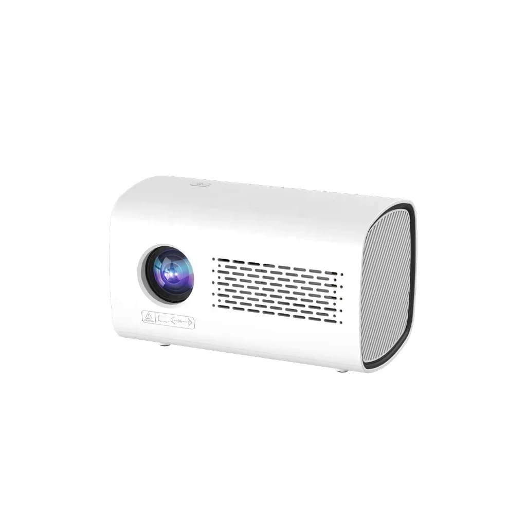 Mini proiettore da gioco con messa a fuoco elettrica con WiFi wireless 5G BT 1080P Proiettore regalo per bambini portatile per film domestici all'aperto