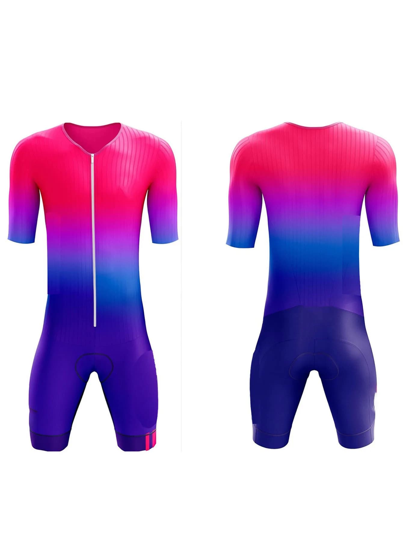 Team Triathlon Jumpsuit Men's Cycling Knit Suit Clothing Road Bike Knits Sports Set