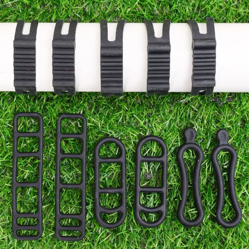 4-16PCS Supporto per telefono per bici da moto Cinghia di sicurezza antiscivolo in silicone Fascia di rinforzo antivibrante per supporto per action camera