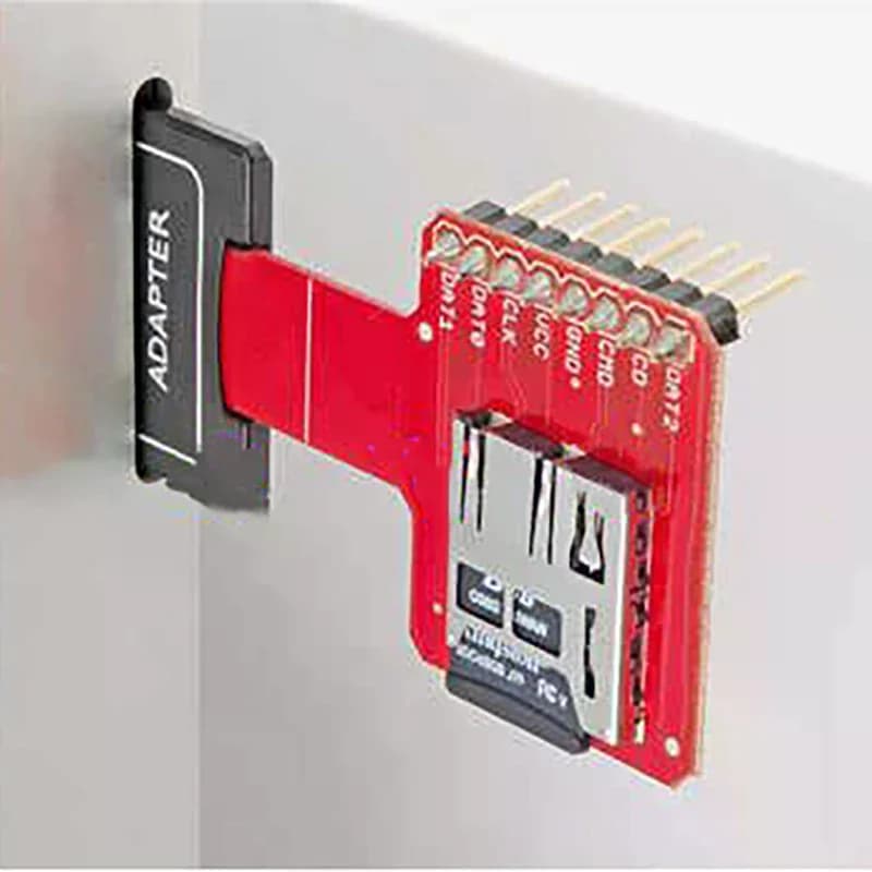 Adapter for Universal TF Card Sniffe, 1 Piece, MicroSD Adapter Plate Sniffe Compatible with Arduino