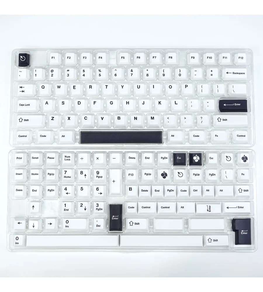 Keycaps Original highly customized mechanical keyboard 98 and other theme keycaps Five-sided sublimation PBT